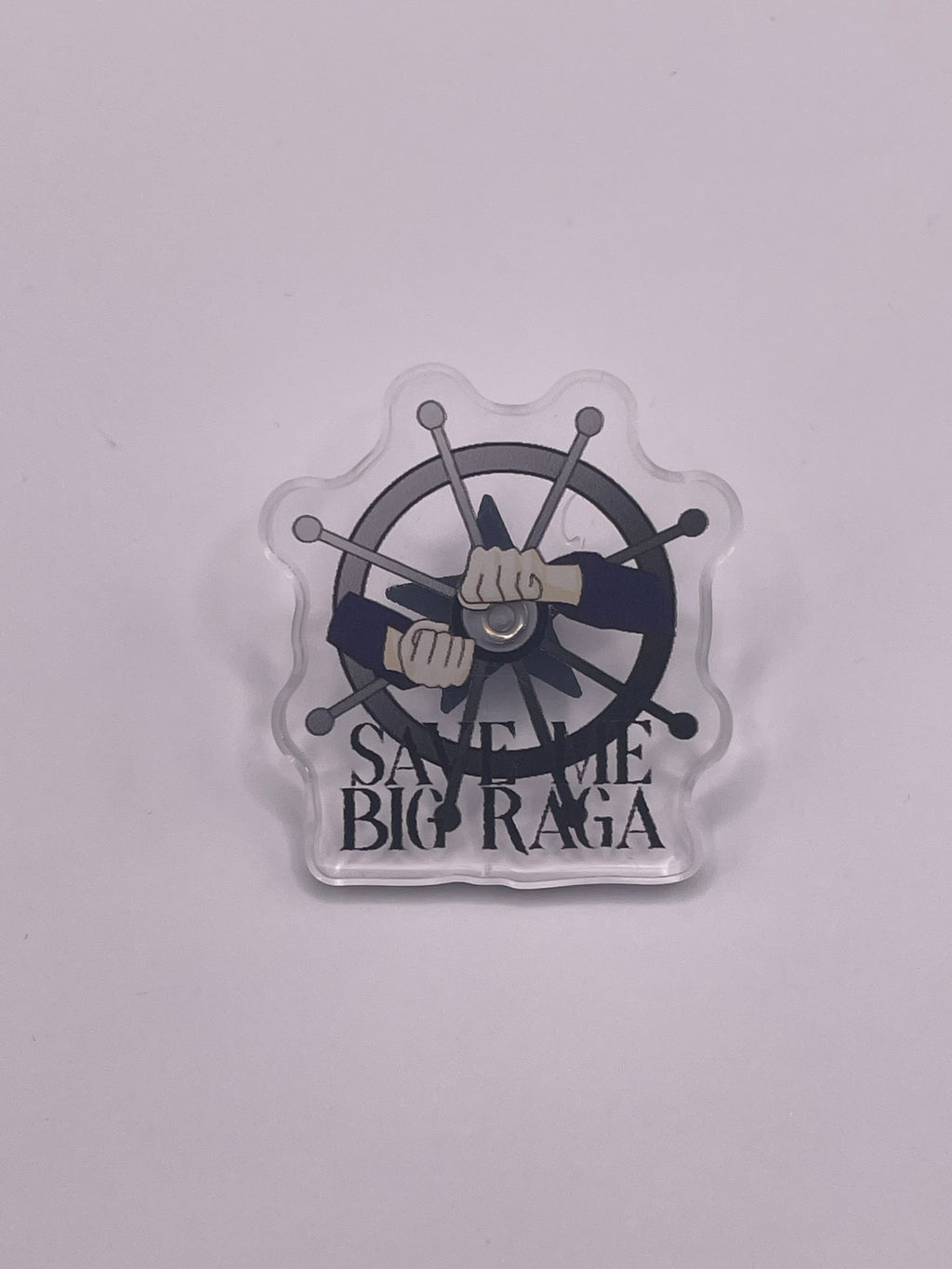 Save me Big Raga Pin