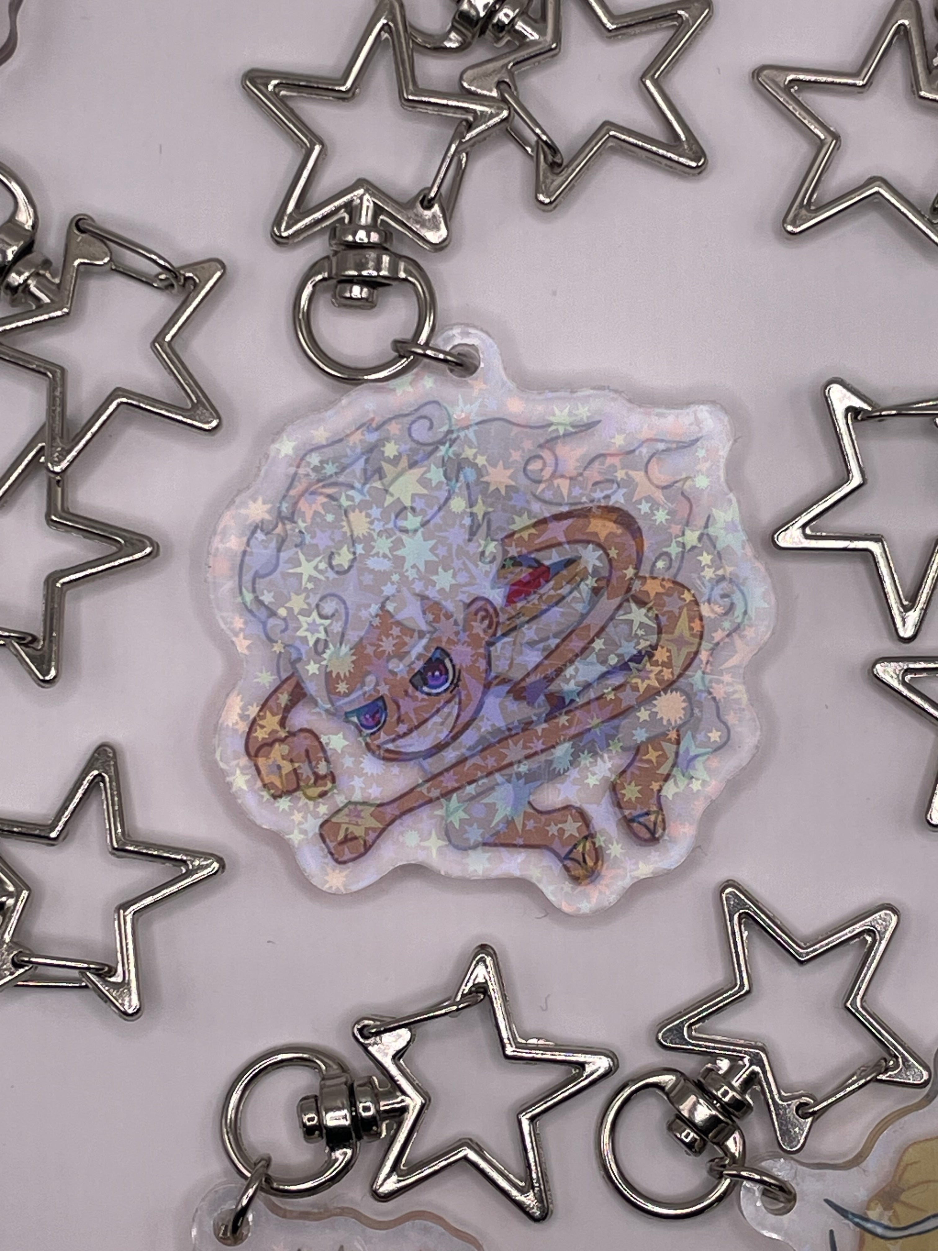 Luffy Gear 5 Keychain