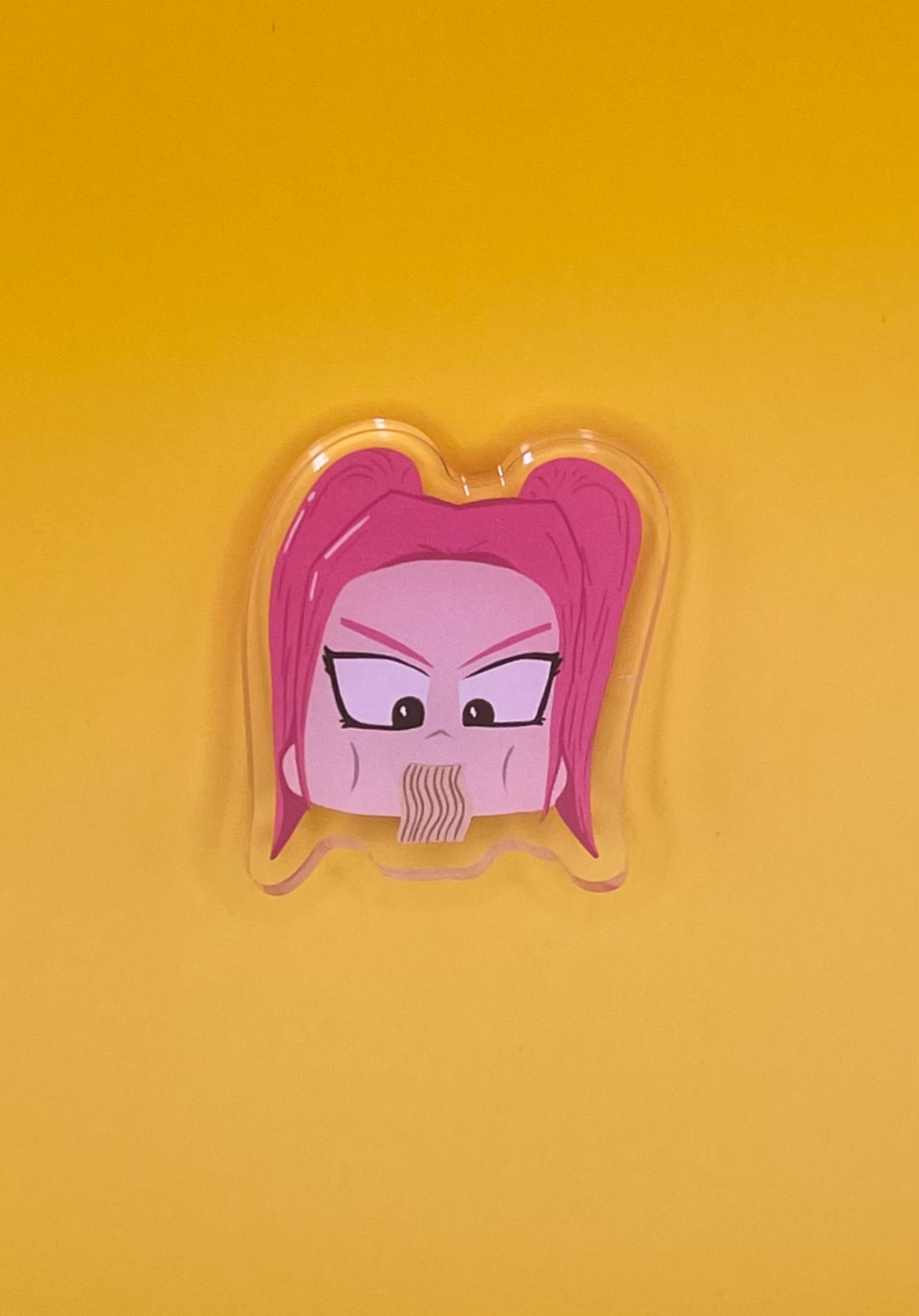 Kpop Demon Hunters Mira Eating Ramen Pin