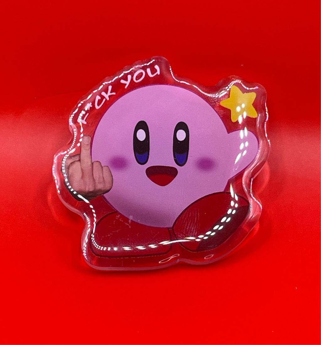 Kirby Fck You Pin