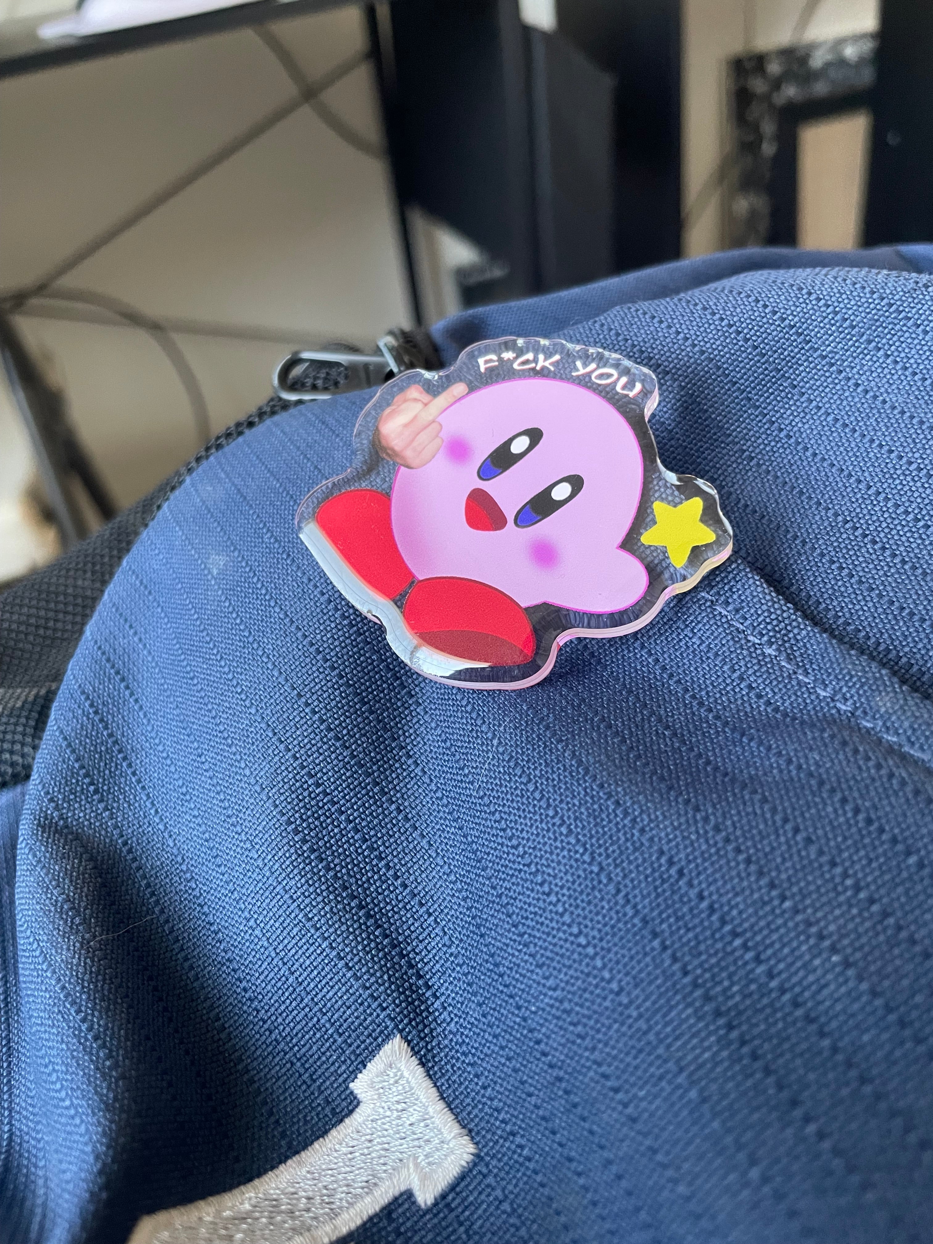 Kirby Fck You Pin