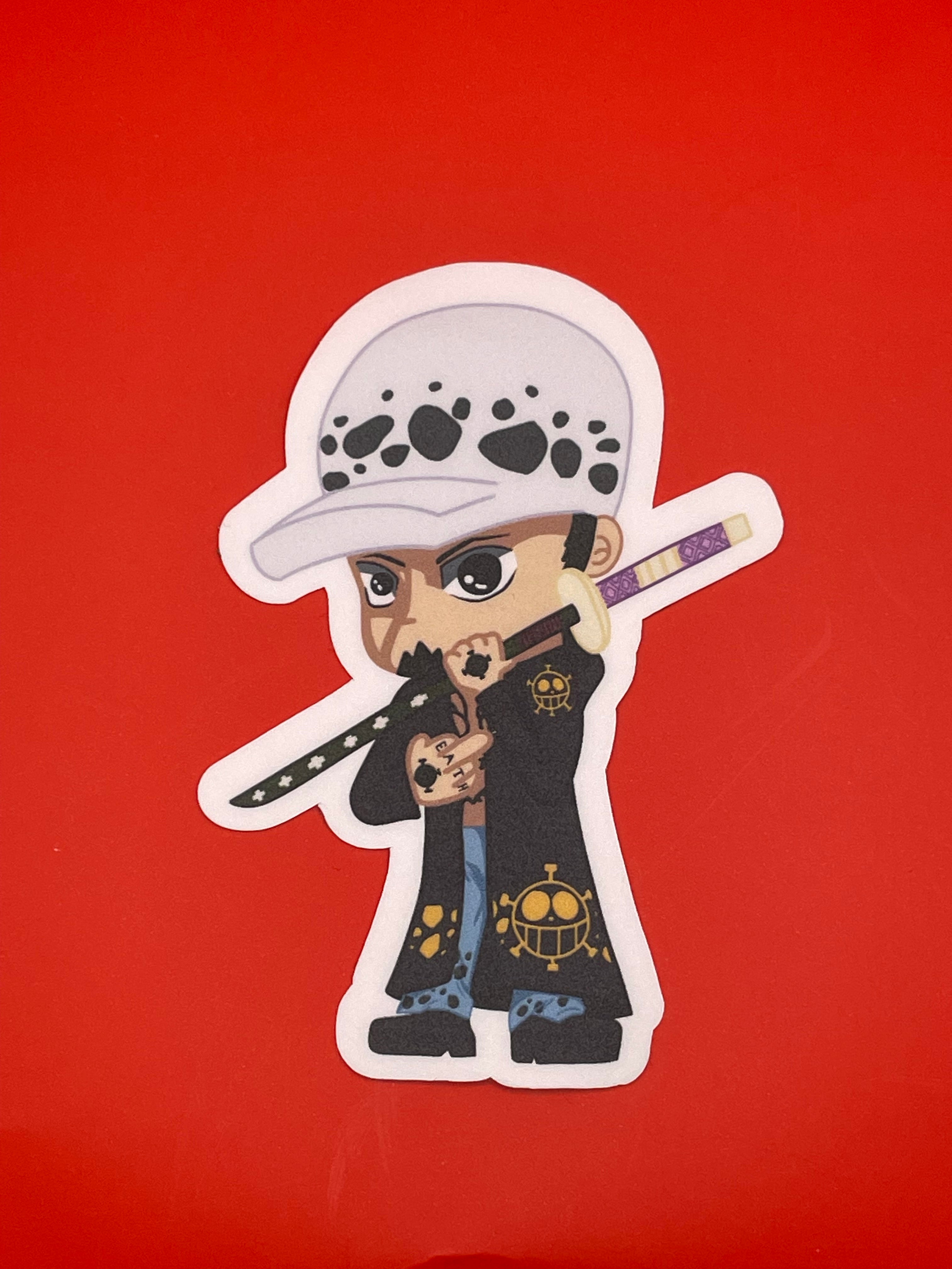 Trafalgar D. Water Law Sticker