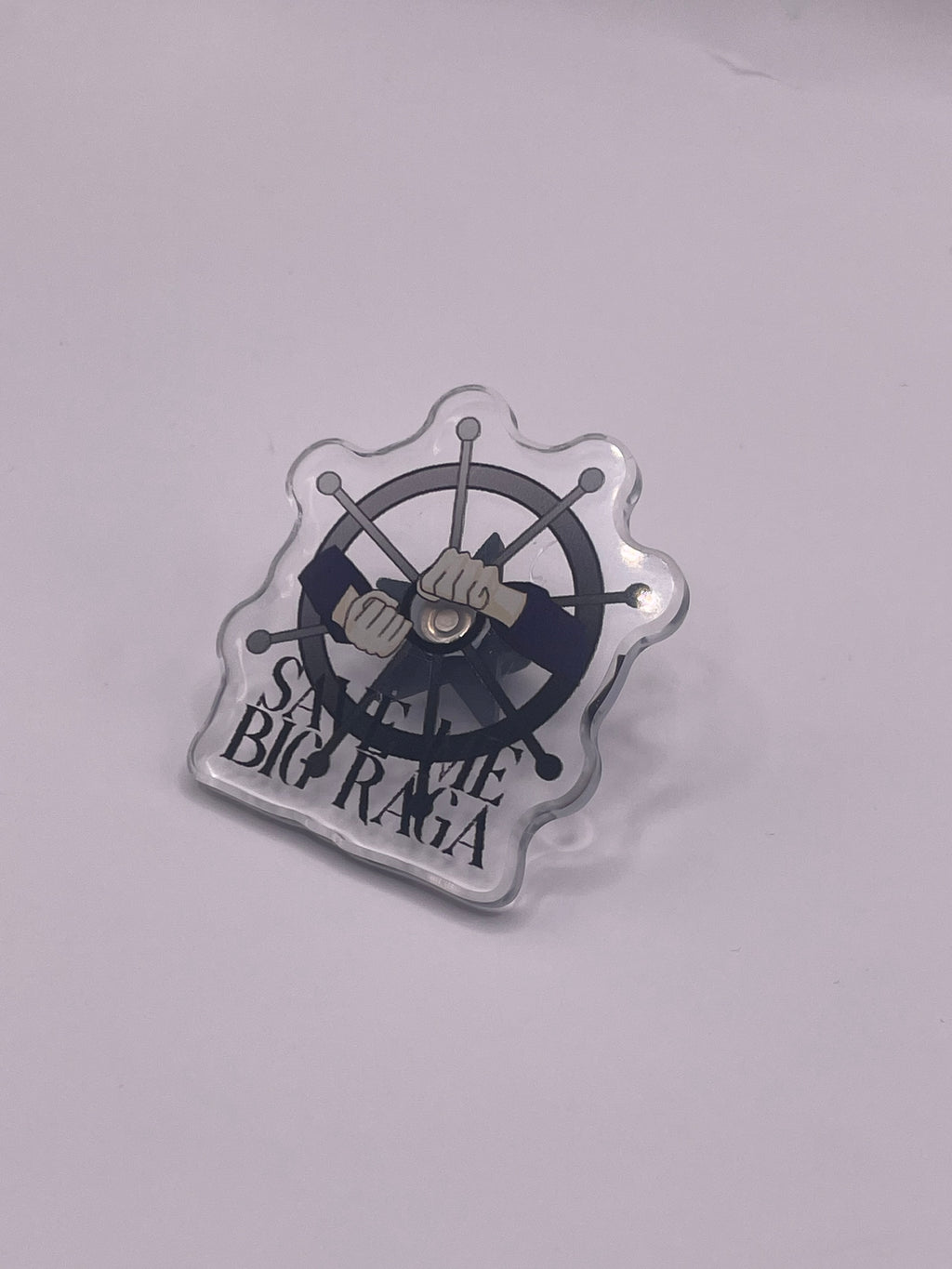 Save me Big Raga Pin